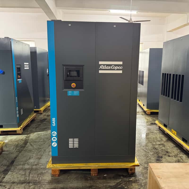 26 Kw Atlas Copco GA26 टेरी स्क्रू एअर कंप्रेसर
