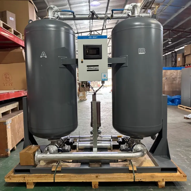 Atlas Copco CD850+ Desiccant adsorption Air ड्रायर Atlas Copco Air Dryer अस्सल