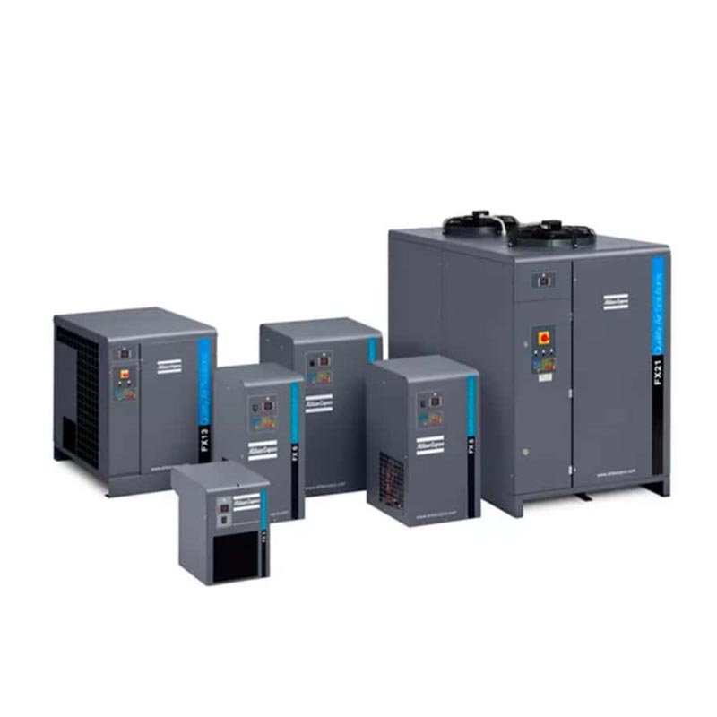 Atlas Copco F285 रेफ्रिजरंट एअर ड्रायर 17.1 M3 प्रति मिनिट अस्सल इंडस्ट्रियल कॉम्प्रेस्ड एअर ड्रायर 16Bar